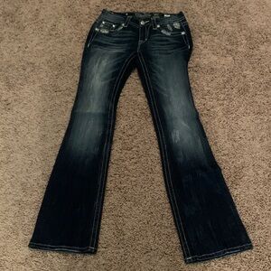 Miss Me Dark Wash Flare Jeans